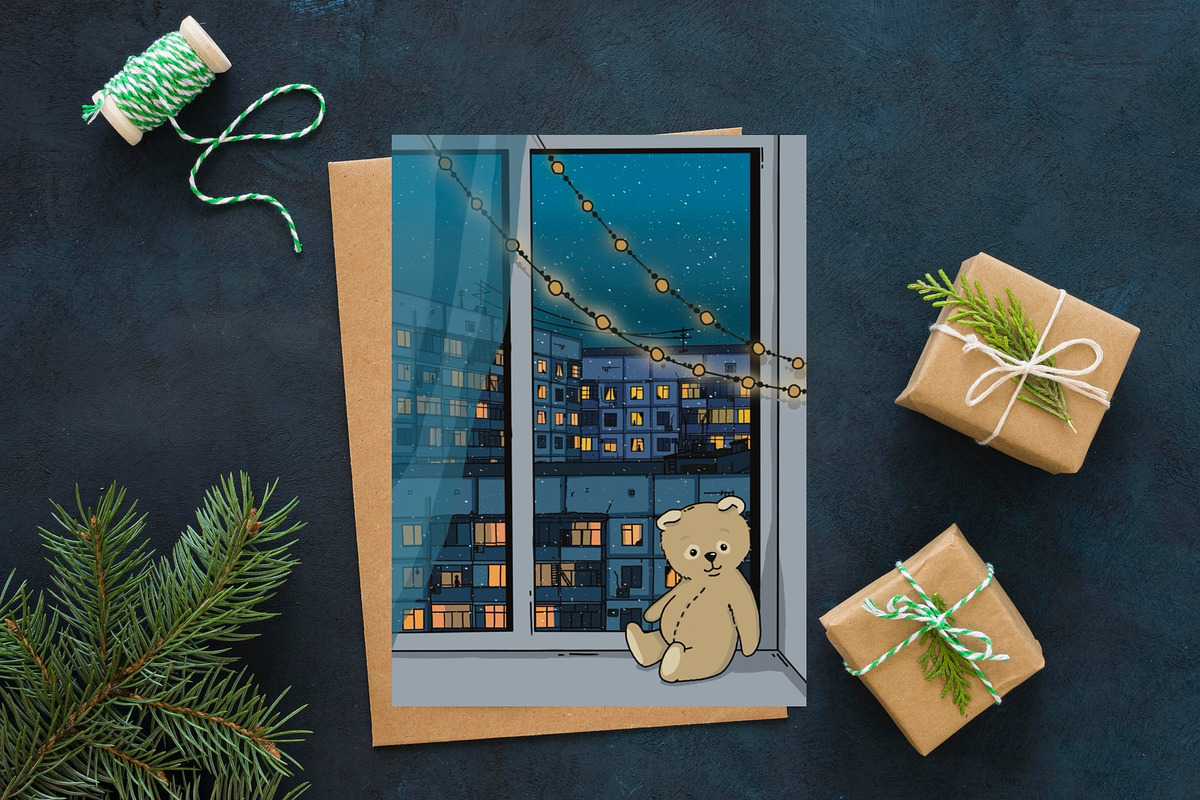 Winter vibe, a Decorative Illustration by Volha (Photo 4 of 4)