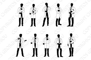 Scientists Professors Engineers, an Illustration by Christos Georghiou