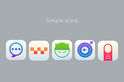 Awesome icons with awesome colors, an Icon by Ionut Zamfir (Thumbnail 2 of 3)