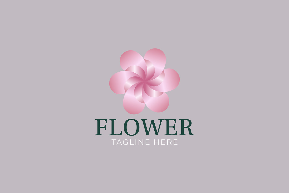 Decorative Flower Logo Simply Shape, a Branding & Logo Template by Signatoro (Photo 2 of 3)