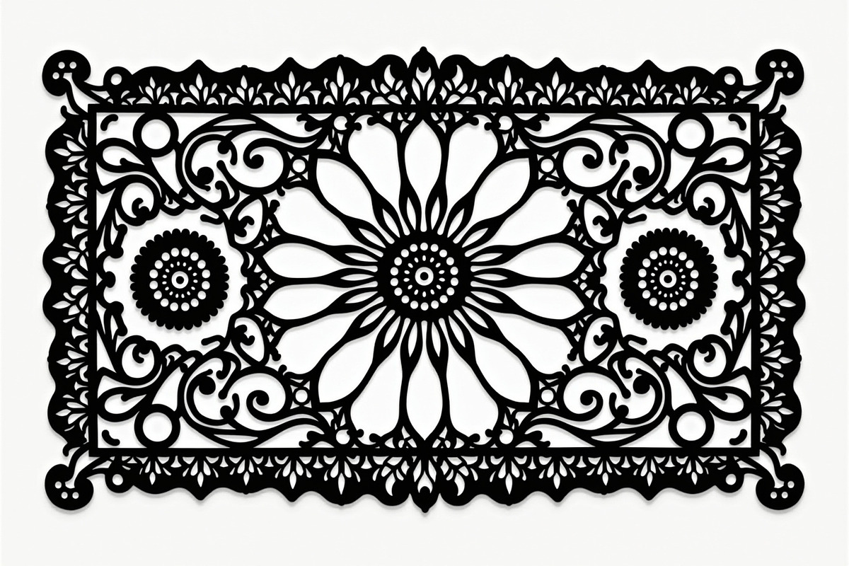 Elegant Laser-Cut Frame SVG Bundle, an Illustration by Gfx_Store (Photo 6 of 7)