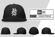 New Era 59Fifty Fitted Hat Mockups, a Hat Mockup by Pixel Sauce™ (Thumbnail 1 of 4)