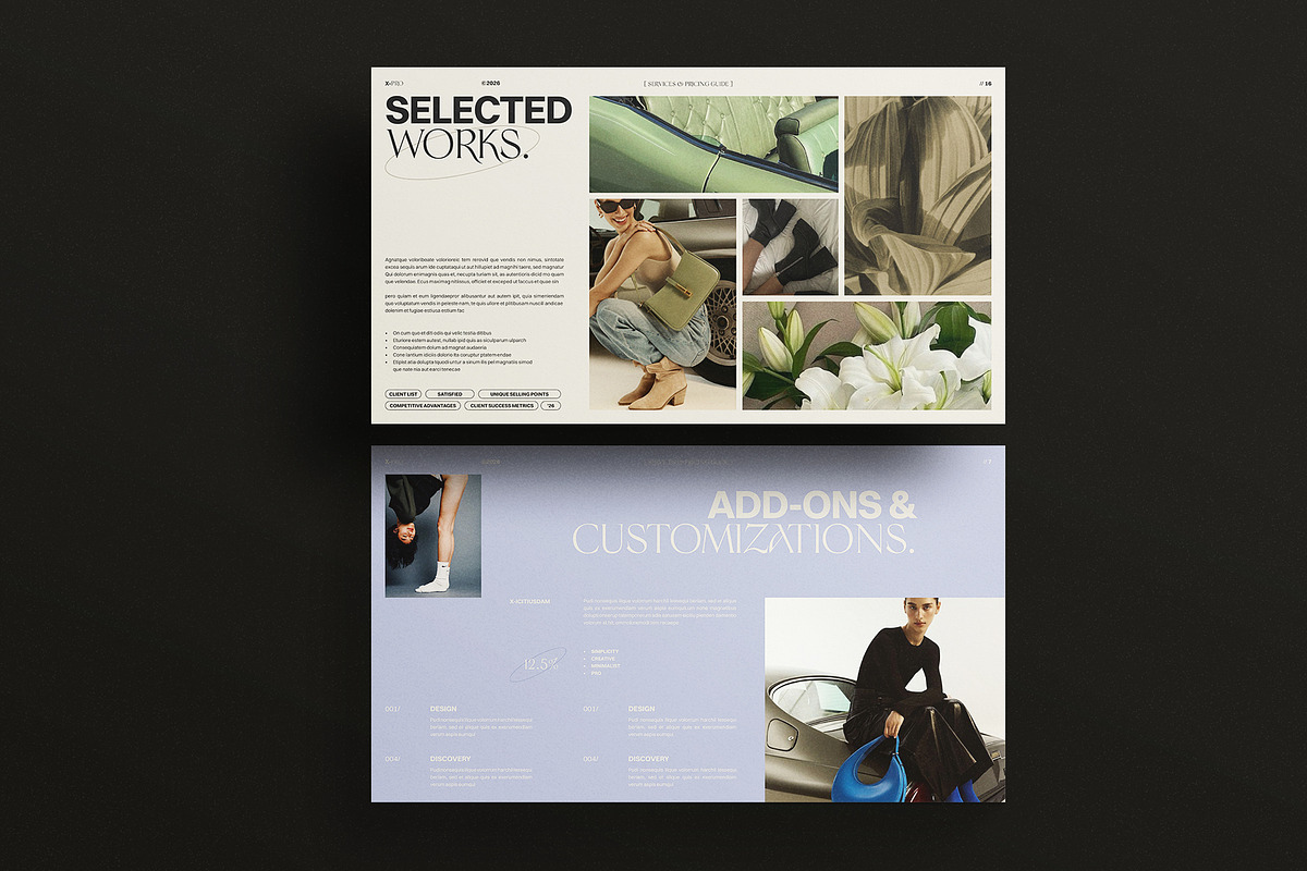 X-PRO | Services and Pricing Guide, a Presentation Template by ArtisanaAura (Photo 6 of 10)