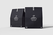 Kraft paper bag mockup for bread, a Cups & Container Mockup by Ram Studio LLC (Thumbnail 8 of 10)