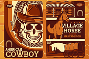 Village Horse - Western Display, a Serif Font by Marvadesign (Thumbnail 2 of 7)