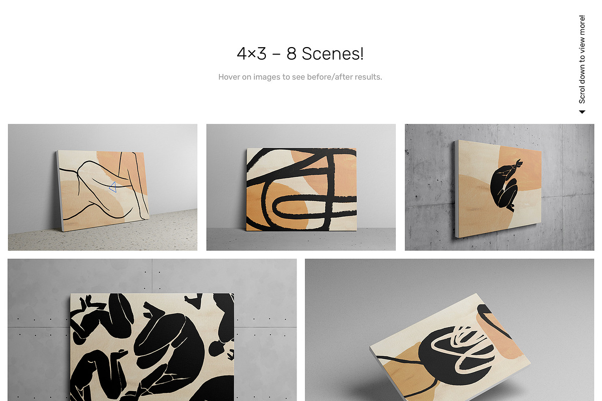 Canvas Mockups - Studio Scenes, a Mockup by Mr.Mockup™ (Photo 9 of 13)