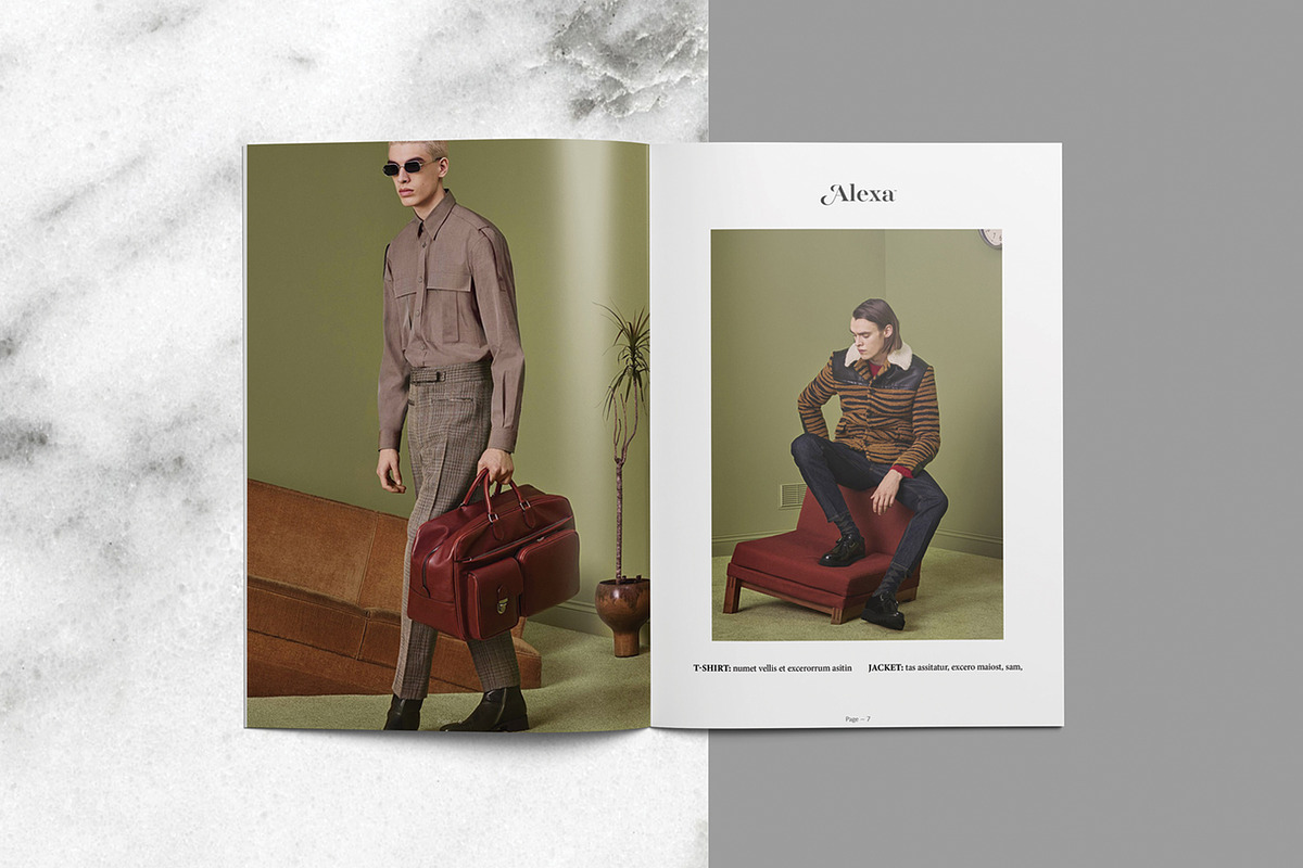 Fashion Lookbook - Alexa, a Magazine Template by OpulentStu (Photo 4 of 9)