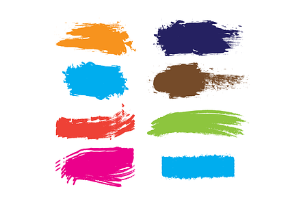 Grunge vector - 8 pack