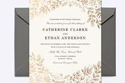 Harvest Flowers Wedding Suite, an Invitation Template by origamiprints (Thumbnail 3 of 3)