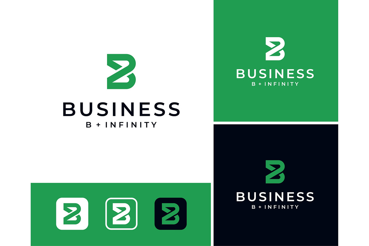 Letter B Infinity Logo, a Branding & Logo Template by ika trisiana