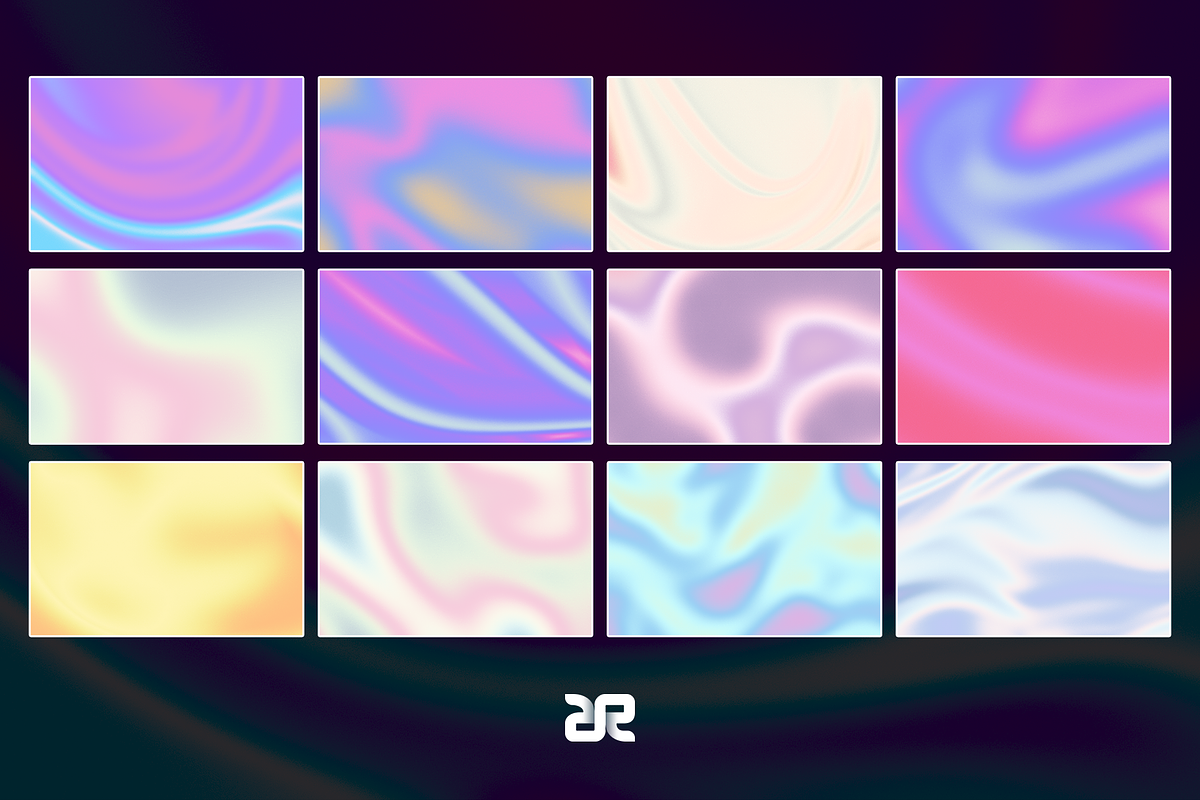 48 Abstract Gradient Backgrounds, a Texture Graphic by Remon Michel (Photo 5 of 5)