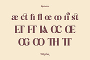 Delarosa - A Decorative Serif, a Serif Font by agnyhasyastudio (Thumbnail 16 of 17)