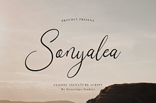 Sonyalea | Classic Signature Script