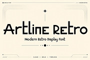 Artline Retro, a Serif Font by Wow Magic (Thumbnail 3 of 5)