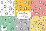 Oh, these Owls! - stickers pack, an Illustration by Zooza Art (Thumbnail 4 of 6)