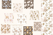 Watercolor Boho Baby Nursery Set, an Animal Illustration by Pati Paints (Thumbnail 9 of 15)