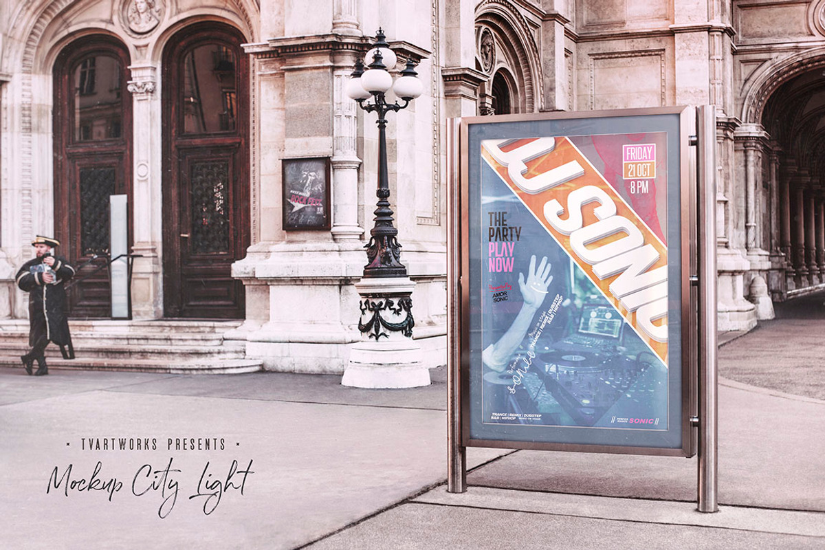 27 Outdoor Advertising Mockups, an Advertising Mockup by TVartworks (Photo 28 of 37)