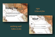 Salted Caramel wedding invitation, an Invitation Template by Digital illustration shop (Thumbnail 3 of 5)
