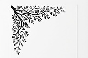 50 Tree Branch Corner Silhouette, a Decorative Illustration by Amazin_art (Thumbnail 10 of 27)