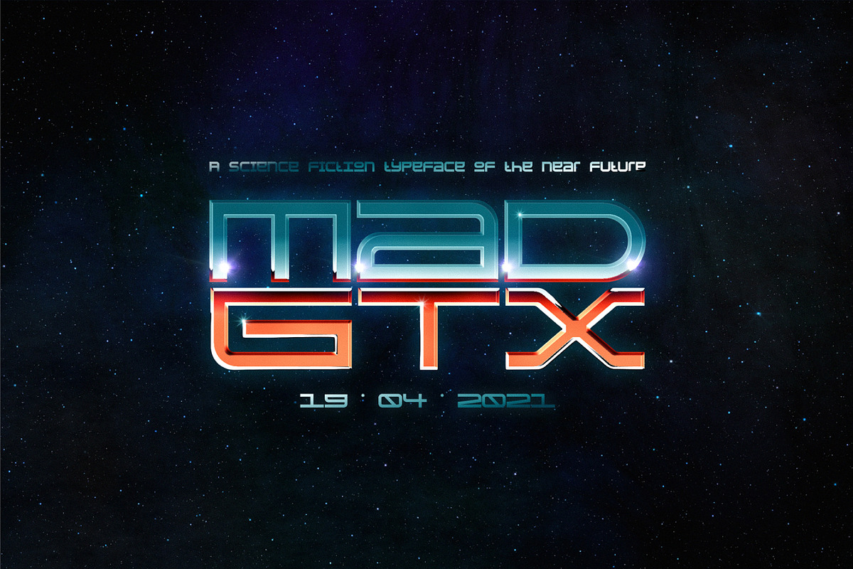 MAD-GTX Typeface, a Font by Juru Rancang Studio (Photo 5 of 10)