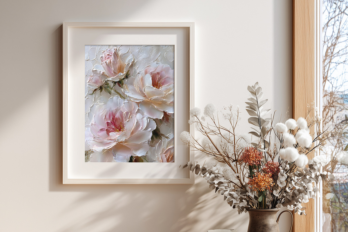 Soft Blush Floral Illustration, a Decorative Illustration by Housui Patterns (Photo 6 of 12)