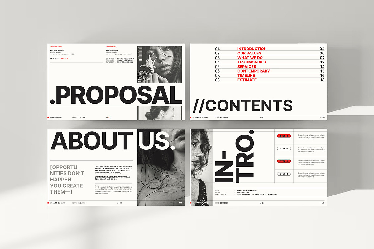 Proposal Presentation Template, a Presentation Template by ArtisanaAura (Photo 9 of 14)
