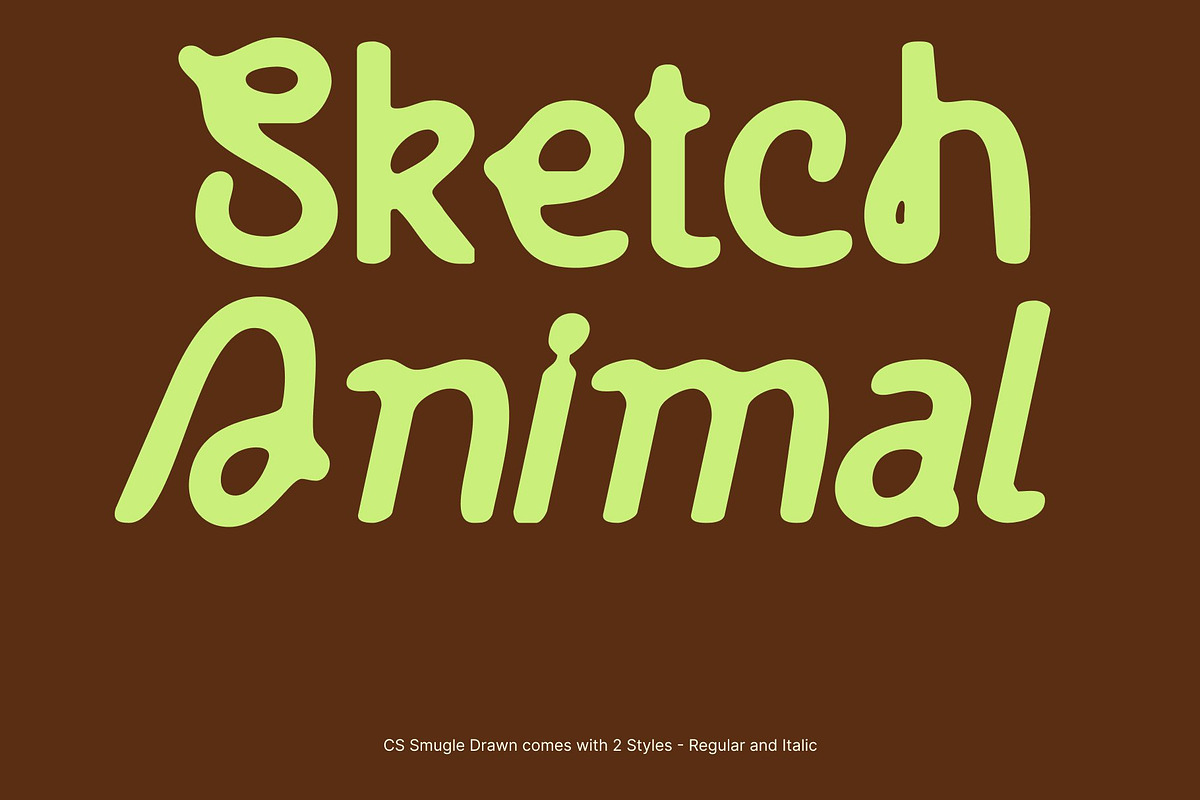 CS Smugle Drawn, a Sans Serif Font by Craft Supply Co. (Photo 2 of 8)