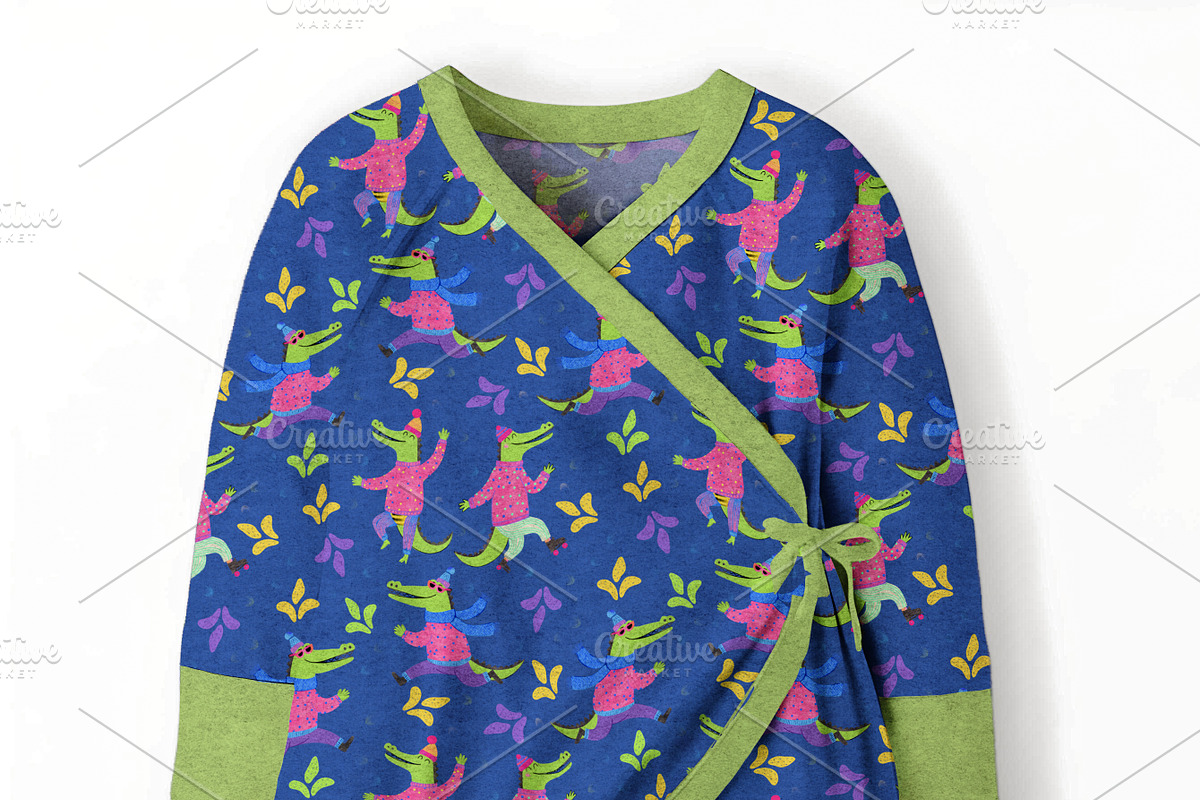Croc-ON-Roll Collection, a Pattern Graphic by Nora Gad (Photo 9 of 21)
