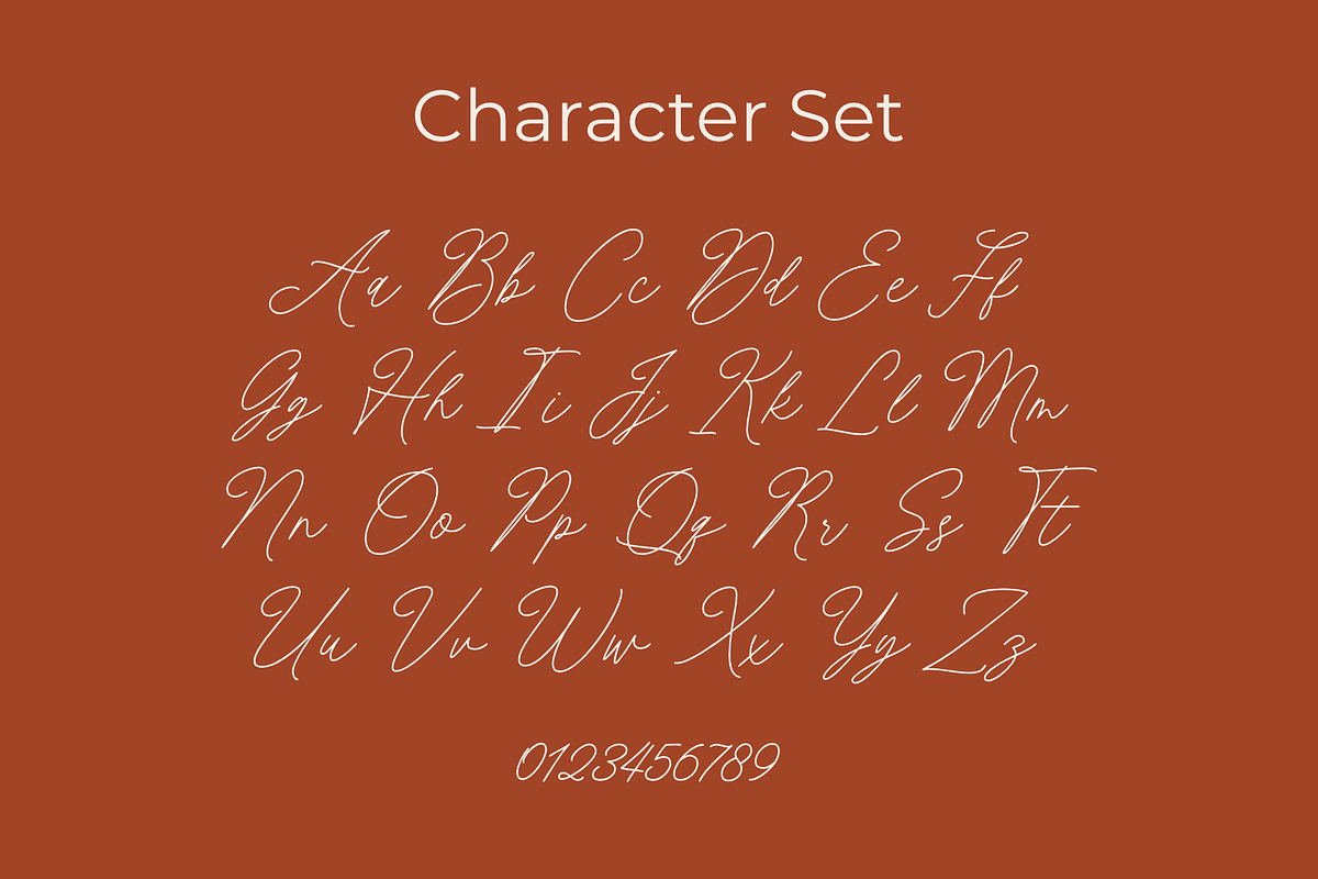 Auditory Perception -  Monoline Font, a Script Font by Ali Hamidi (Photo 8 of 9)