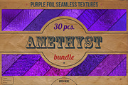 Purple Foil Textures XL Bundle, a Texture Graphic by Marabu Textures Store (Thumbnail 1 of 4)