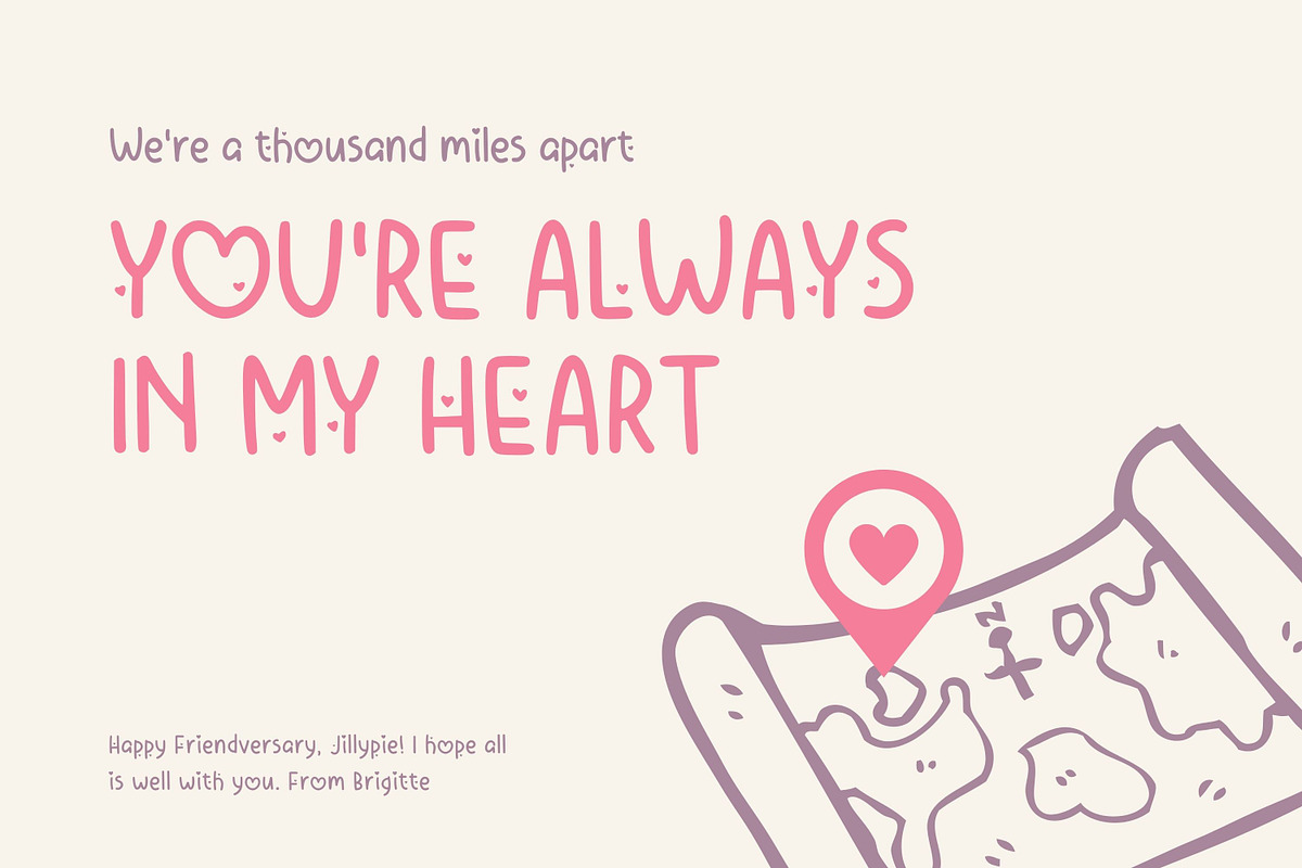 Marry Love, a Handwritten Font by Aisyah (Photo 3 of 5)