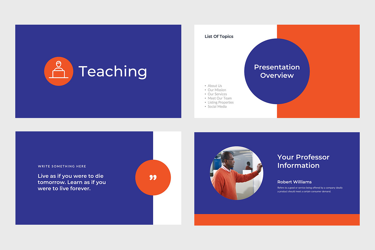 Teaching Education Google Slides, a Presentation Template by slidequest (Photo 2 of 9)