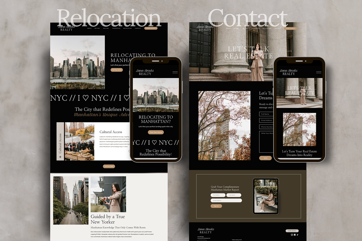 Real Estate Website Showit Template, a Squarespace Template by Warmsoulgallery (Photo 6 of 10)