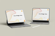 iPad Pro With Keyboard Mockup, an iPad Mockup by zpackcreative (Thumbnail 4 of 5)