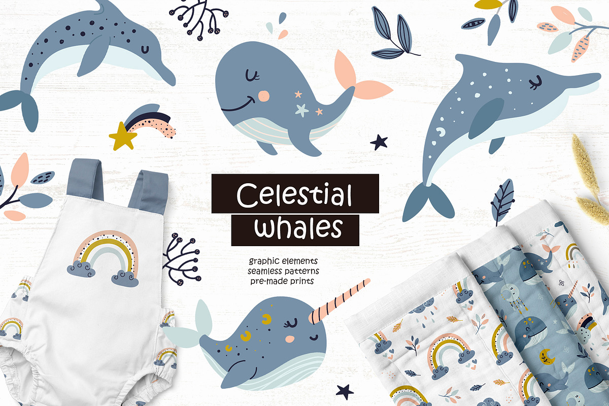 Celestial whales, a Graphic by Nafanya (Photo 1 of 10)