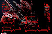 NCL KREGAS - Cyberpunk Futuristic, a Sans Serif Font by Enxyclo Studio (Thumbnail 4 of 14)