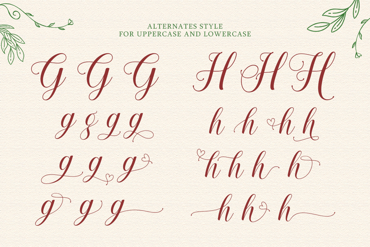 Hometona Script, a Script Font by Lettersams (Photo 7 of 10)