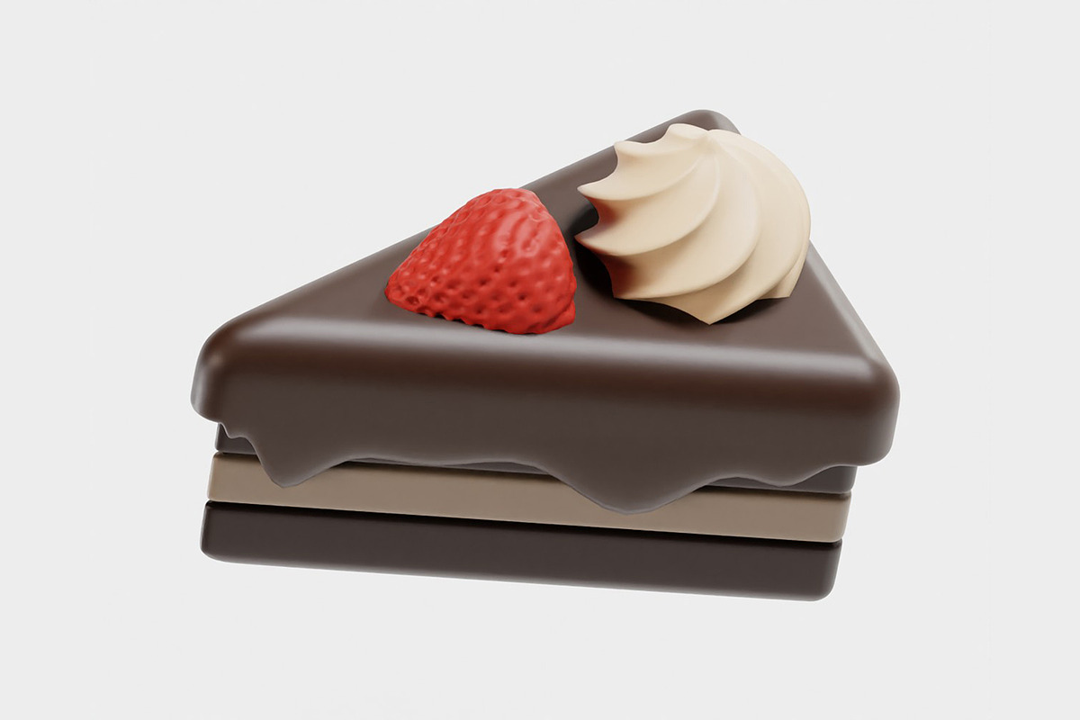 Birthday Cake, an Object 3D Model by fahad121 (Photo 3 of 7)