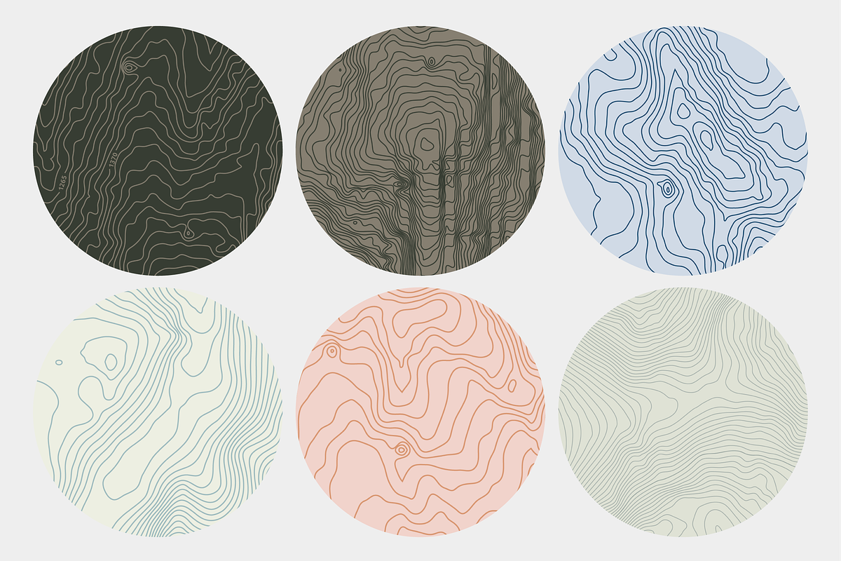 Contour Mapping III - Europe, a Texture Graphic by Hello Mart (Photo 13 of 14)