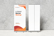 X-Stand Banner Mockup, an Advertising Mockup by swsi-studio (Thumbnail 2 of 5)