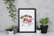 Ho Ho Ho Santa Coquette Christmas, an Illustration by Daily.Designs (Thumbnail 4 of 5)