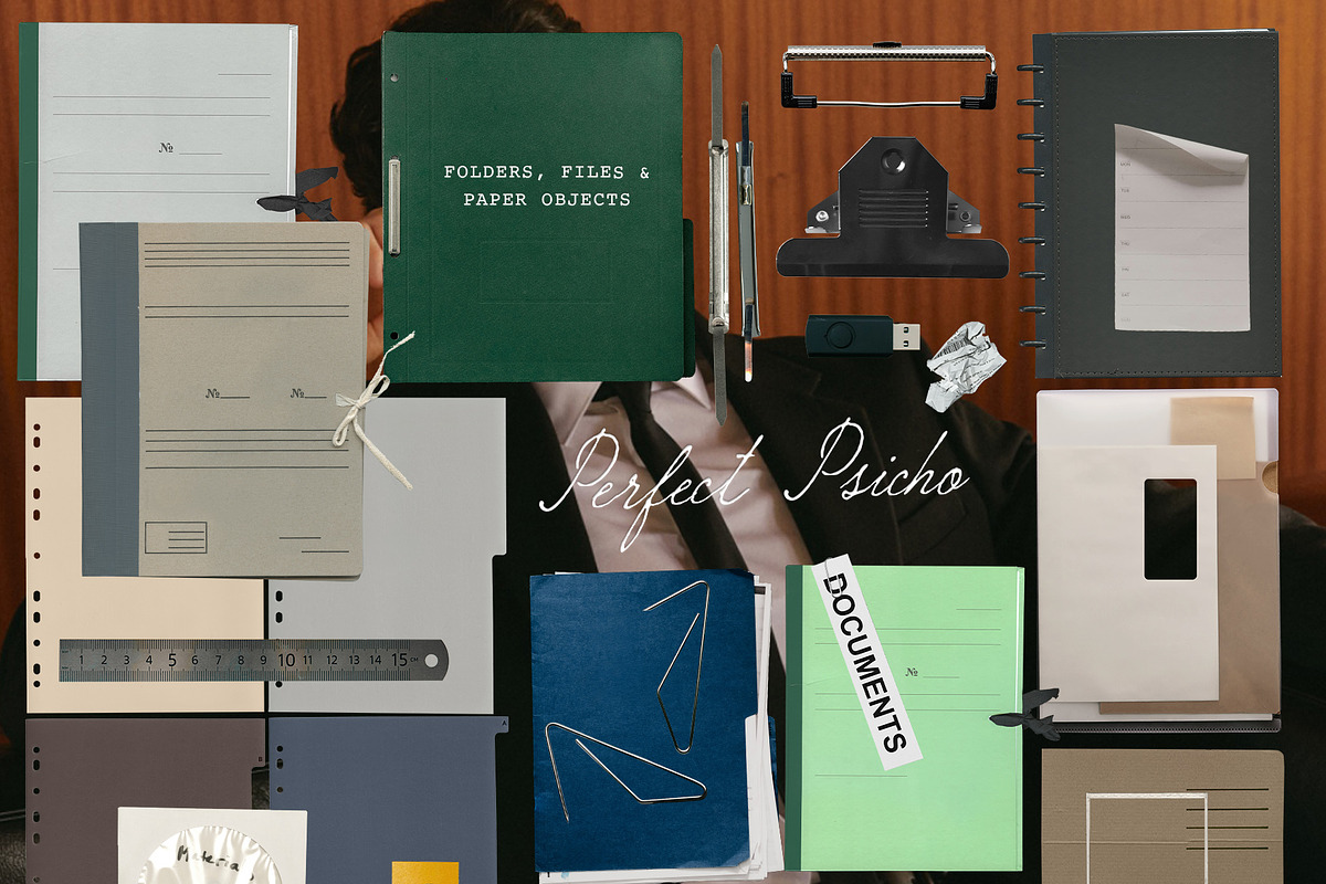 Perfect Psycho: Analog Collage Kit, an Object Graphic by Purple (Photo 12 of 13)