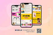 Bold Preppy Canva Website Template, a Landing Page Template by BLDGtheBoutique (Thumbnail 6 of 9)