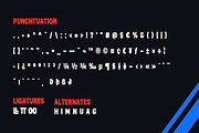 BAMEN | Athletic Font, a Font by twinstd (Thumbnail 12 of 14)