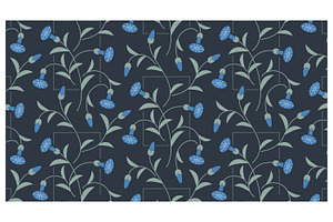 Beautiful floral vines, a Decorative Illustration by Creative Backgrounds