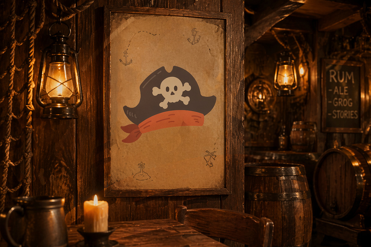 Pirate Adventure Clipart, an Object Illustration by Palau (Photo 5 of 10)