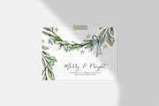 Ink & Watercolor Wreaths, a Texture Illustration by Chelsea Bromley (Thumbnail 3 of 6)