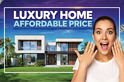 Sale real estate youtube thumbnail, a Social Media Template by Workhu (Thumbnail 2 of 2)