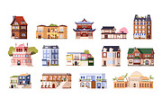 Buildings of different countries set, an Object Illustration by PaperTrident (Thumbnail 1 of 16)