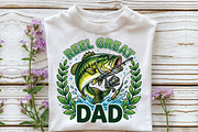 Retro Reel Great Dad Png Fishing Dad, a Work Illustration by CraftArtStudio (Thumbnail 2 of 4)